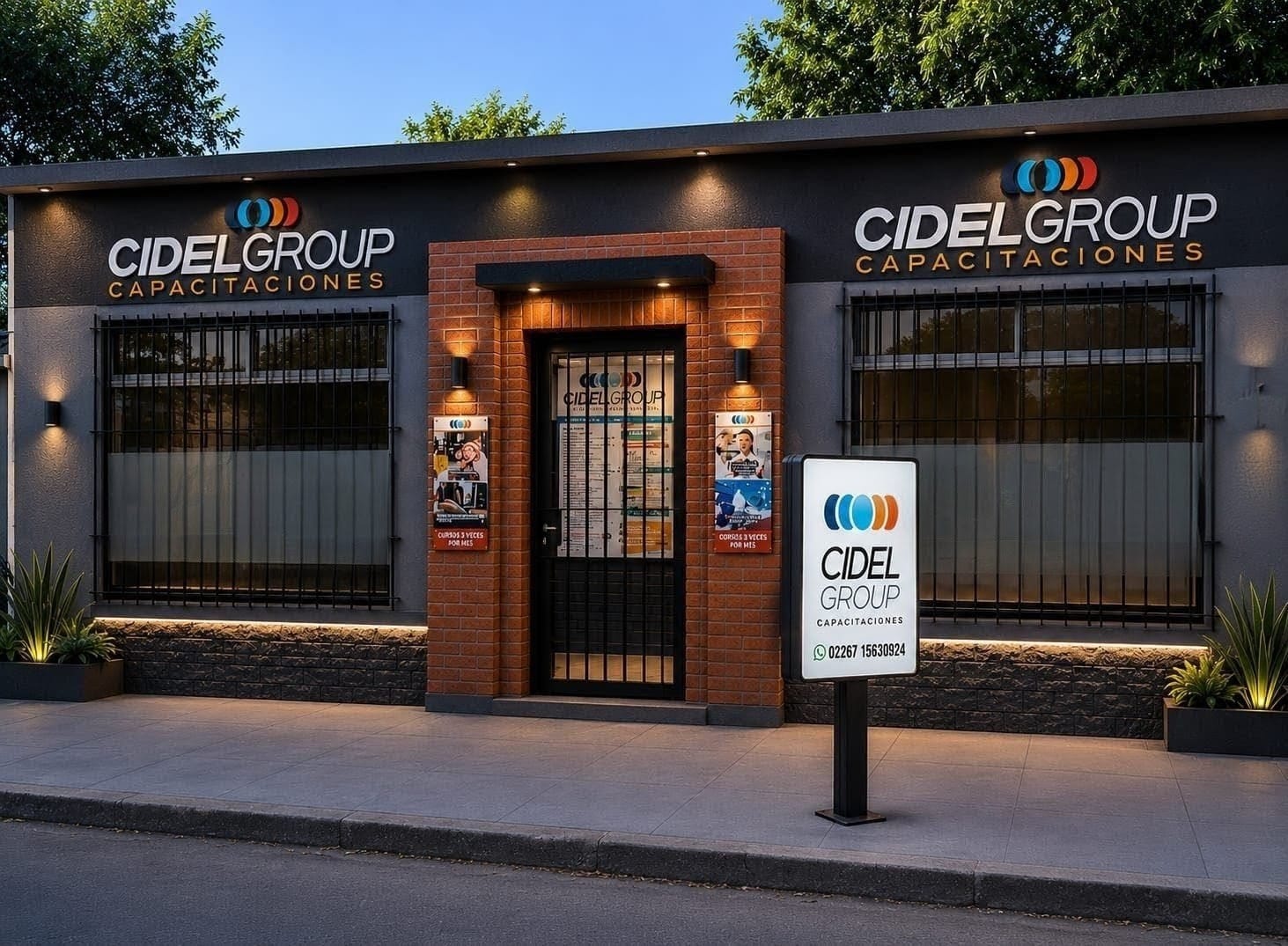 Instalaciones o alumnos de CIDEL